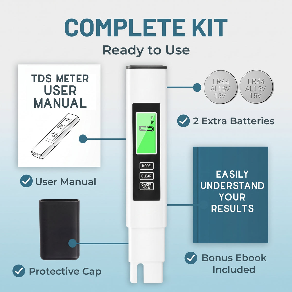Krebba — TDS Water Quality Meter