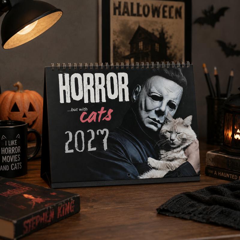 Krebba™ Horror Cats 2027 Calendar