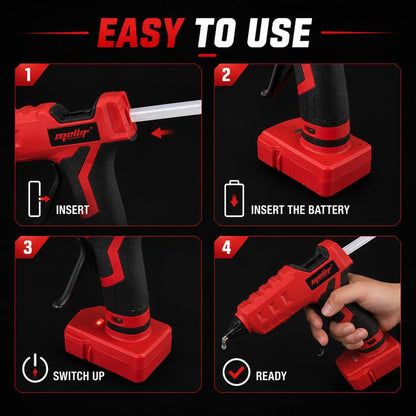 Krebba™ PowerMelt Cordless Glue Gun
