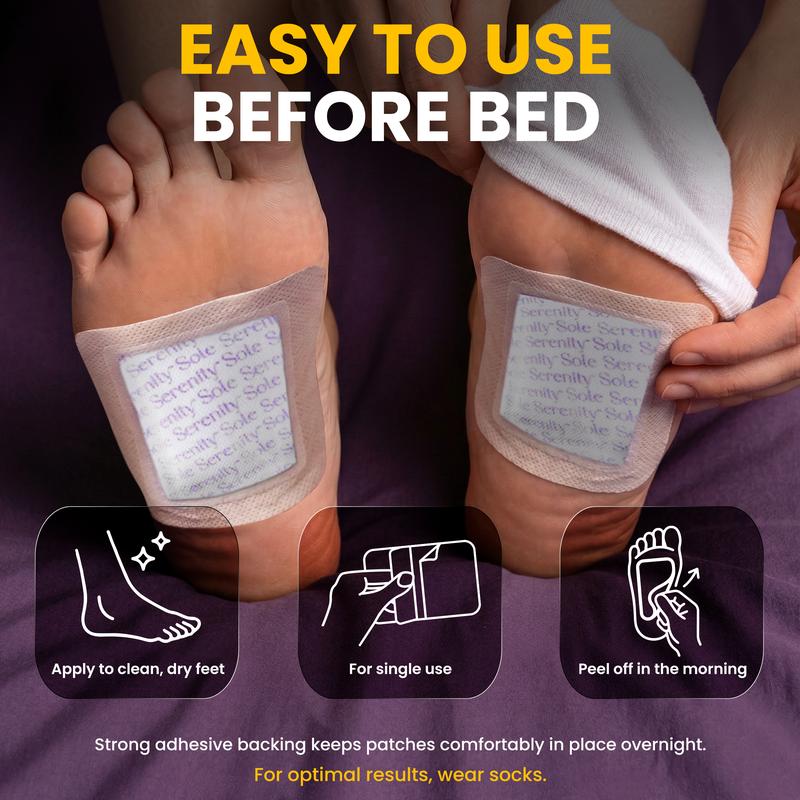 Krebba™ NightEase Foot Patches