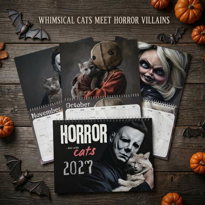 Krebba™ Horror Cats 2027 Calendar