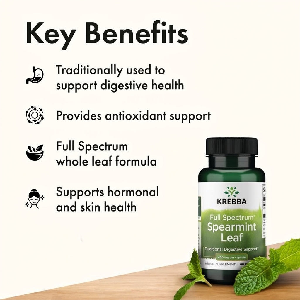 Krebba Spearmint Capsules