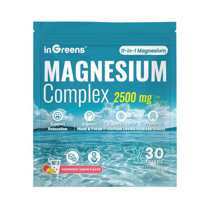 Krebba Magnesium Complex — 11 Tipos de Magnesio en un Solo Sobrecito