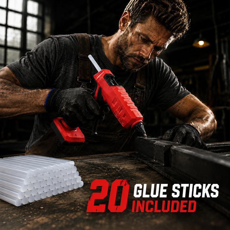 Krebba™ PowerMelt Cordless Glue Gun