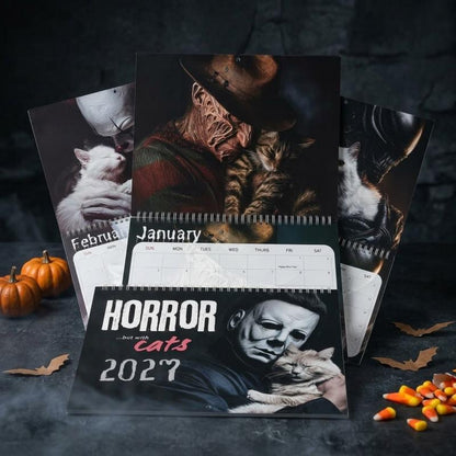Krebba™ Horror Cats 2027 Calendar