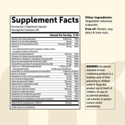 Bariatric Multivitamin with 45mg Iron