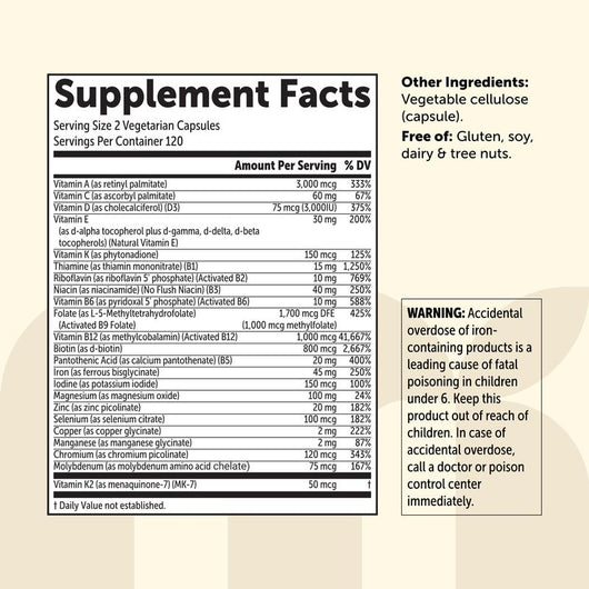 Bariatric Multivitamin with 45mg Iron