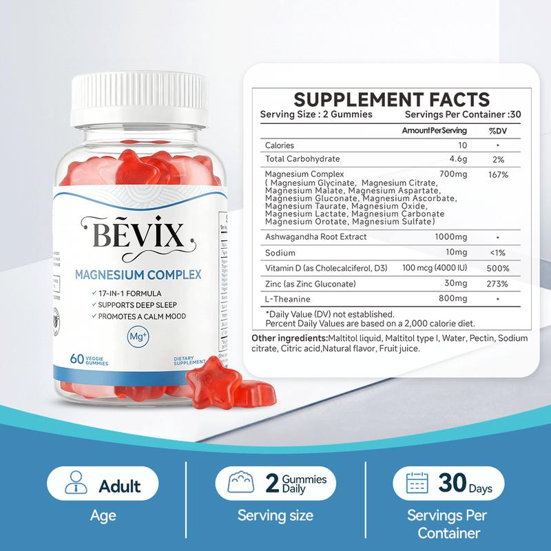 Krebba™ MagCalm 17-in-1 Gummies