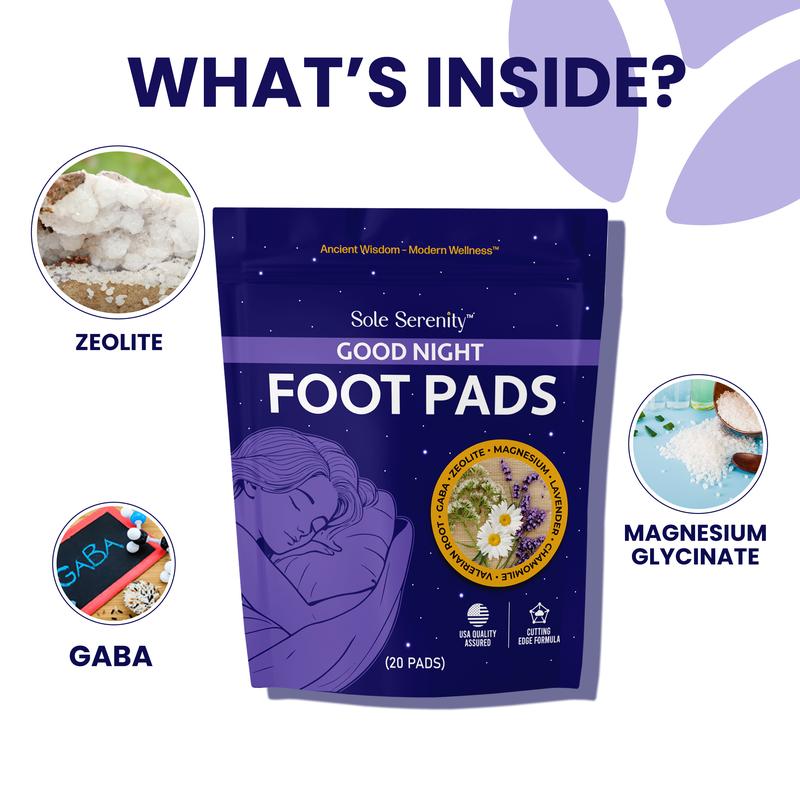 Krebba™ NightEase Foot Patches