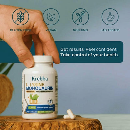 Lysine + Monolaurin Daily Support Capsules