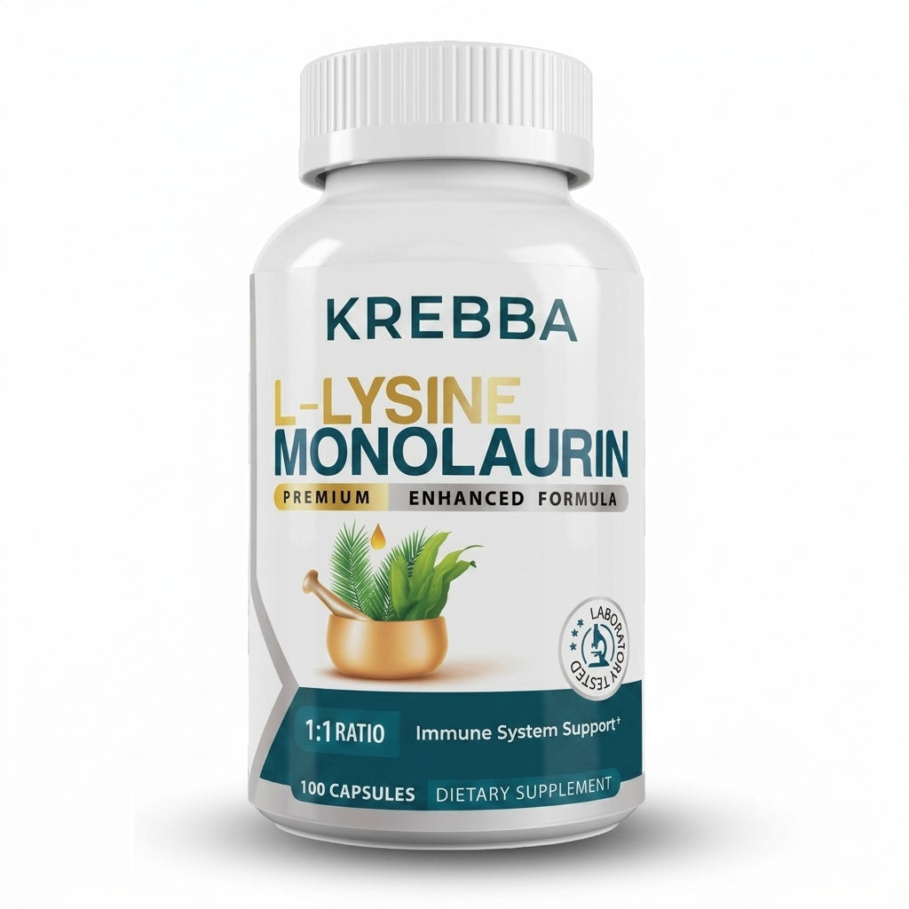 Lysine + Monolaurin Daily Support Capsules