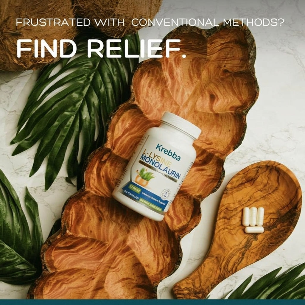 Lysine + Monolaurin Daily Support Capsules