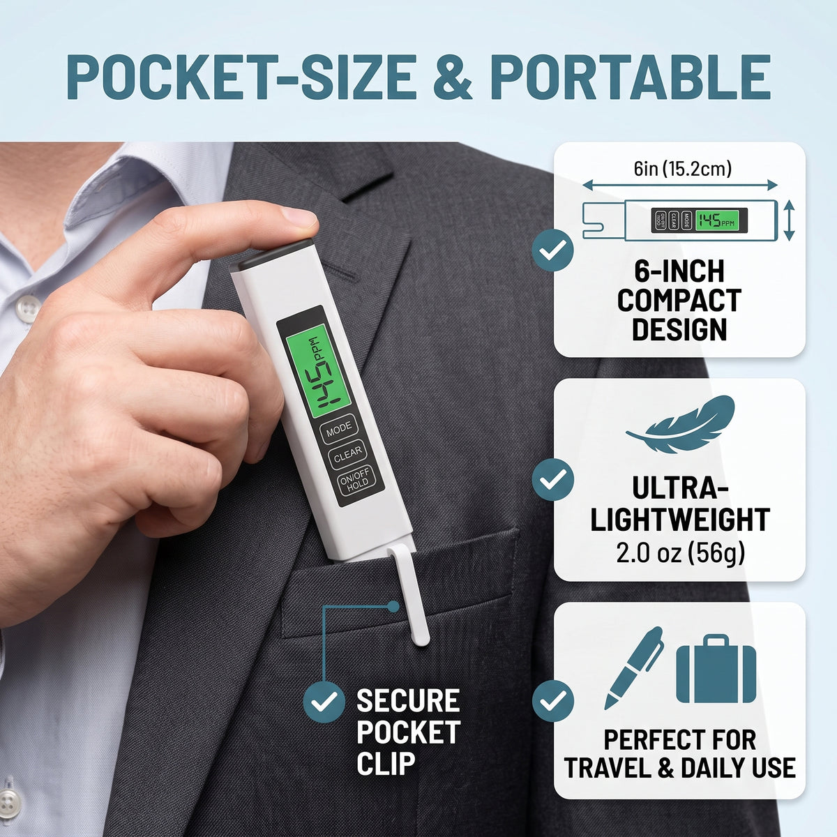 Krebba — TDS Water Quality Meter