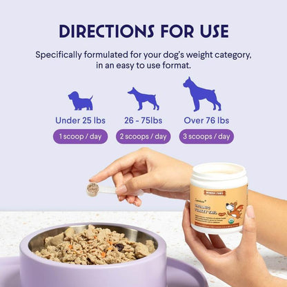 Krebba Turkey Tail — Hongo Cola de Pavo Orgánico para Perros