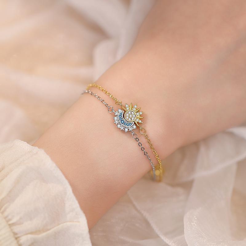 Krebba Sun & Moon Magnetic Bracelet Set