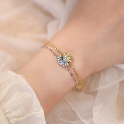 Krebba Sun & Moon Magnetic Bracelet Set