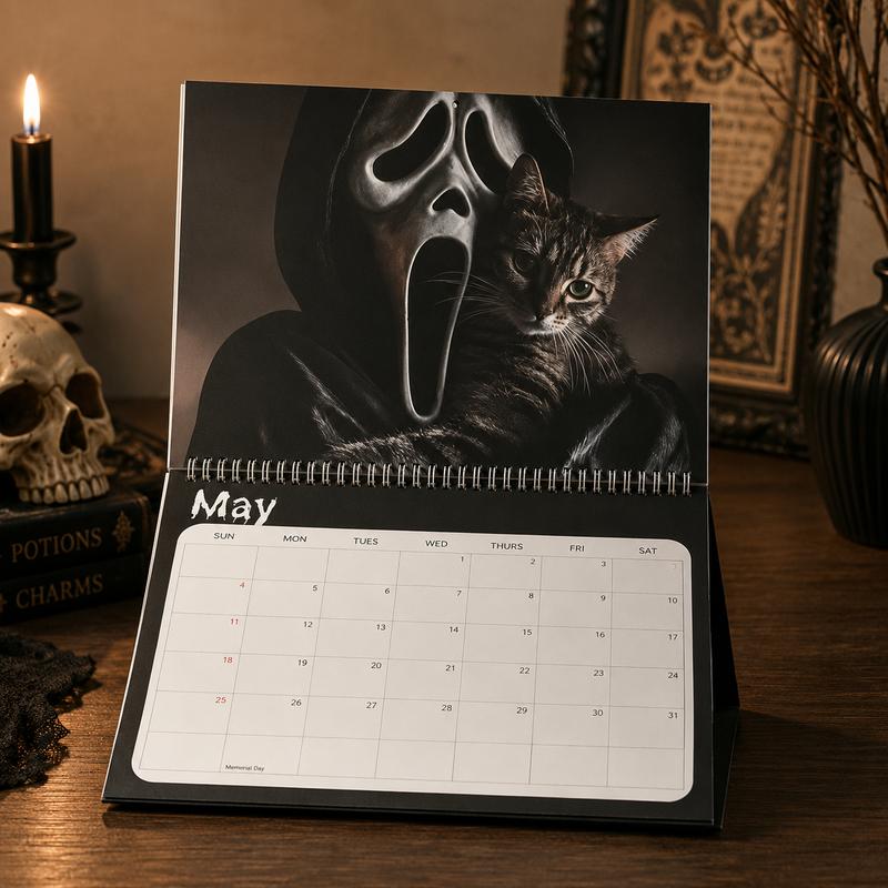 Krebba™ Horror Cats 2027 Calendar