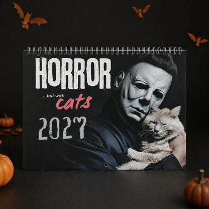 Krebba™ Horror Cats 2027 Calendar