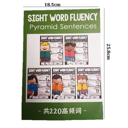 Krebba Sight Word Reading Pyramid