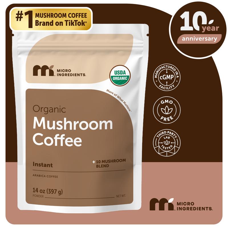 Krebba Mushroom Coffee — Café Orgánico con 10 Hongos Funcionales