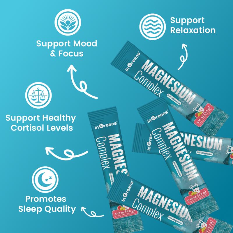 Krebba Magnesium Complex — 11 Tipos de Magnesio en un Solo Sobrecito