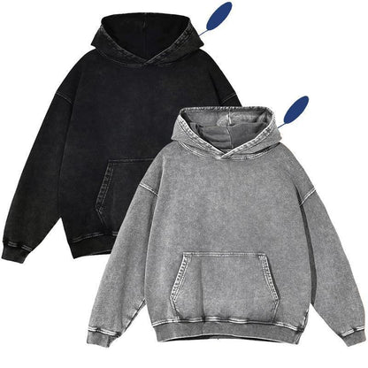 Krebba™ VintageWash Hoodie Duo