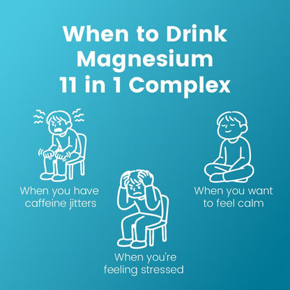 Krebba Magnesium Complex — 11 Tipos de Magnesio en un Solo Sobrecito
