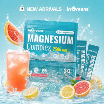 Krebba Magnesium Complex — 11 Tipos de Magnesio en un Solo Sobrecito
