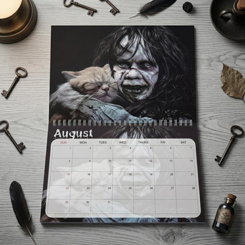 Krebba™ Horror Cats 2027 Calendar