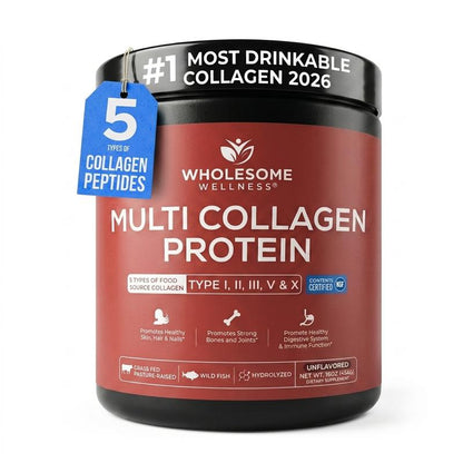 Krebba Multi-Colágeno — Fórmula Completa 5 en 1