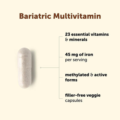 Bariatric Multivitamin with 45mg Iron